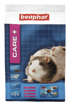 מזון כופתיות לחולדות ביהפר 700 גרם Beaphar Care Plus