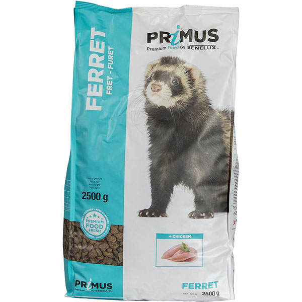 מזון לחמוסים בנלוקס פרימוס 2.5 ק"ג BENELUX PRIMUS