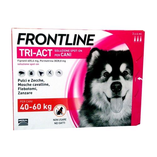 Frontline אמפולות - טיפול בפרעושים וקרציות לכלבים