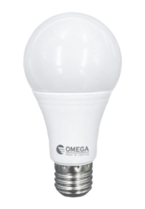 5 נורות לד בגוון אור חם OMEGA OM-A60-15W-W-5 15W A60 3000K