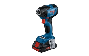 מברגת אימפקט BOSCH GDR 18V-210C + שתי סוללות 18V Procore 4AH , מטען , מזוודת LBOXX