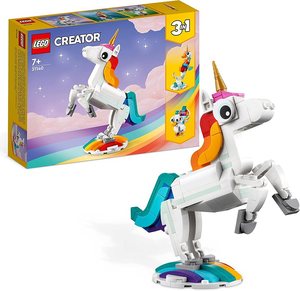 לגו קריאטור 3 ב-1 חד קרן קסום 31140