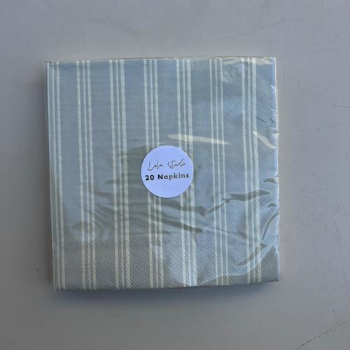 מפית - Khaki and Cream stripes