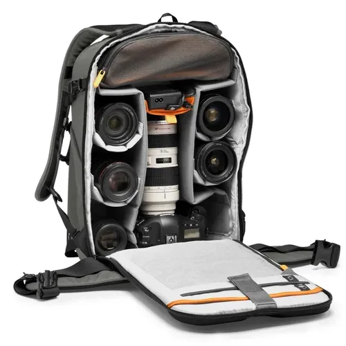 תיק גב למצלמה Lowepro Flipside BP 400 AW III--אפור
