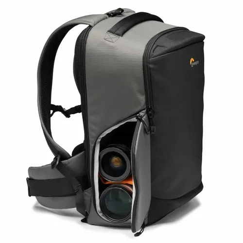 תיק גב למצלמה Lowepro Flipside BP 400 AW III--אפור