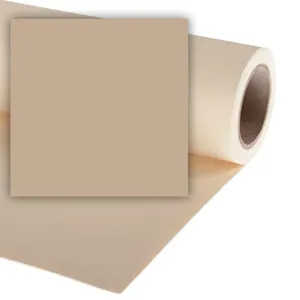 רקע נייר צבעוני לצילום 2.72X11 מטר Colorama CAPPUCCINO