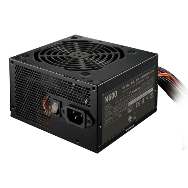 ספק Cooler Master ELITE NEX 600 230V PEAK POWER 600W Active PFC