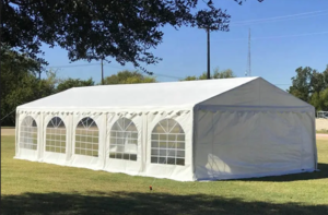 אוהל 5X12 לאירועים פרמיום מחוזק PVC PLAYA
