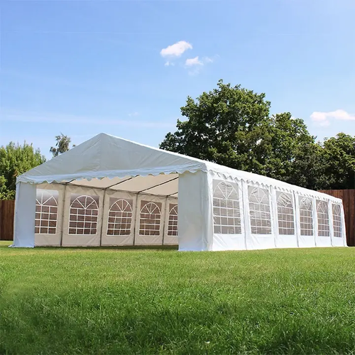 אוהל 6X12 לאירועים פרמיום מחוזק PVC