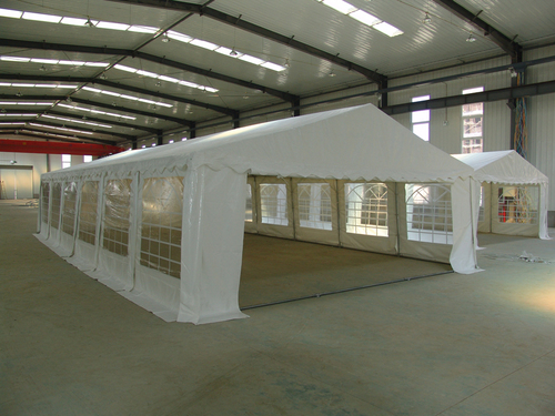 אוהל 6X12 לאירועים פרמיום מחוזק PVC