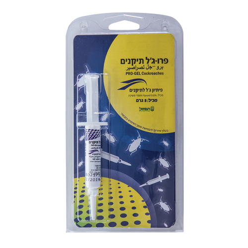 מזרק עם חומר להדברת תיקנים- 5 גרם של פרו ג'ל