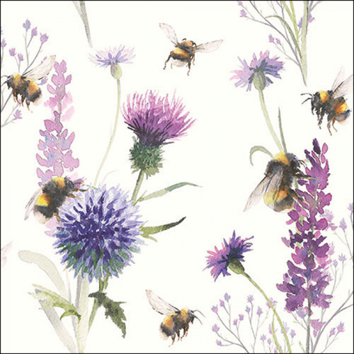 מפית - Bumblebees in the meadow