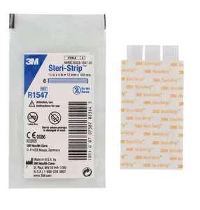 סטרי סטריפ - דבק לפצעים 100X12 מ"מ כחול- מבית חברת 3M