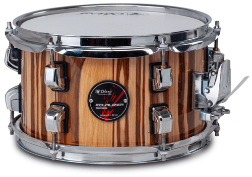 תוף סנר 10 אינץ' / 6 אינץ' מסדרת Equalizer lacquer בצבע Pure Natural Trees מבית Odery-(Brazil)