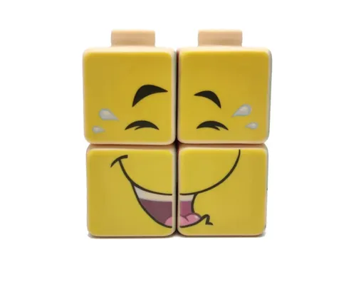 פאזל קוביות רכות לגובה - צוחק