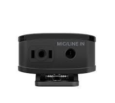 מיקרופון דש אלחוטי מקצועי עם תצוגה ו-POWER BANK, למצלמות מחשבים וסמארטפונים - בחיבור 3.5 מ