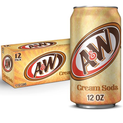 A&W Cream Soda 12 Pack - מארז 12 קרם סודה איי.אנד.דבליו