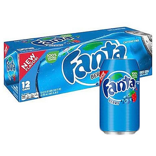 Fanta Blueberries 12 Pack - מארז 12 פאנטה אוכמניות