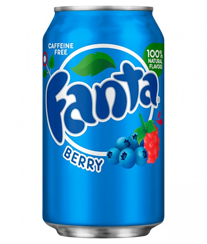 Fanta Blueberries 12 Pack - מארז 12 פאנטה אוכמניות