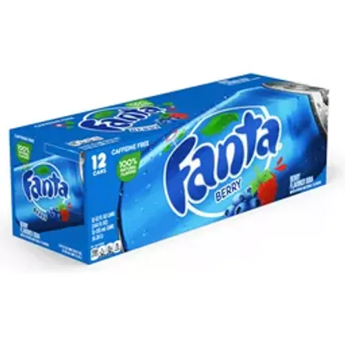 Fanta Blueberries 12 Pack - מארז 12 פאנטה אוכמניות