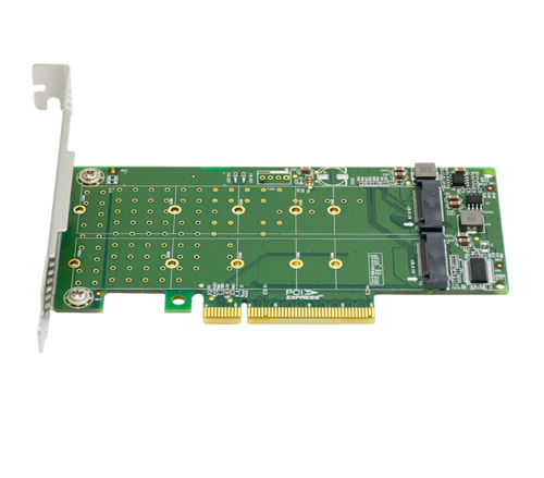 PCIe 4.0 x8 to 2x M.2 NVMe SSD- 2 Port -Bifurcation LR LINK - ΧΧ¨ΧΧΧ‘Χ ...