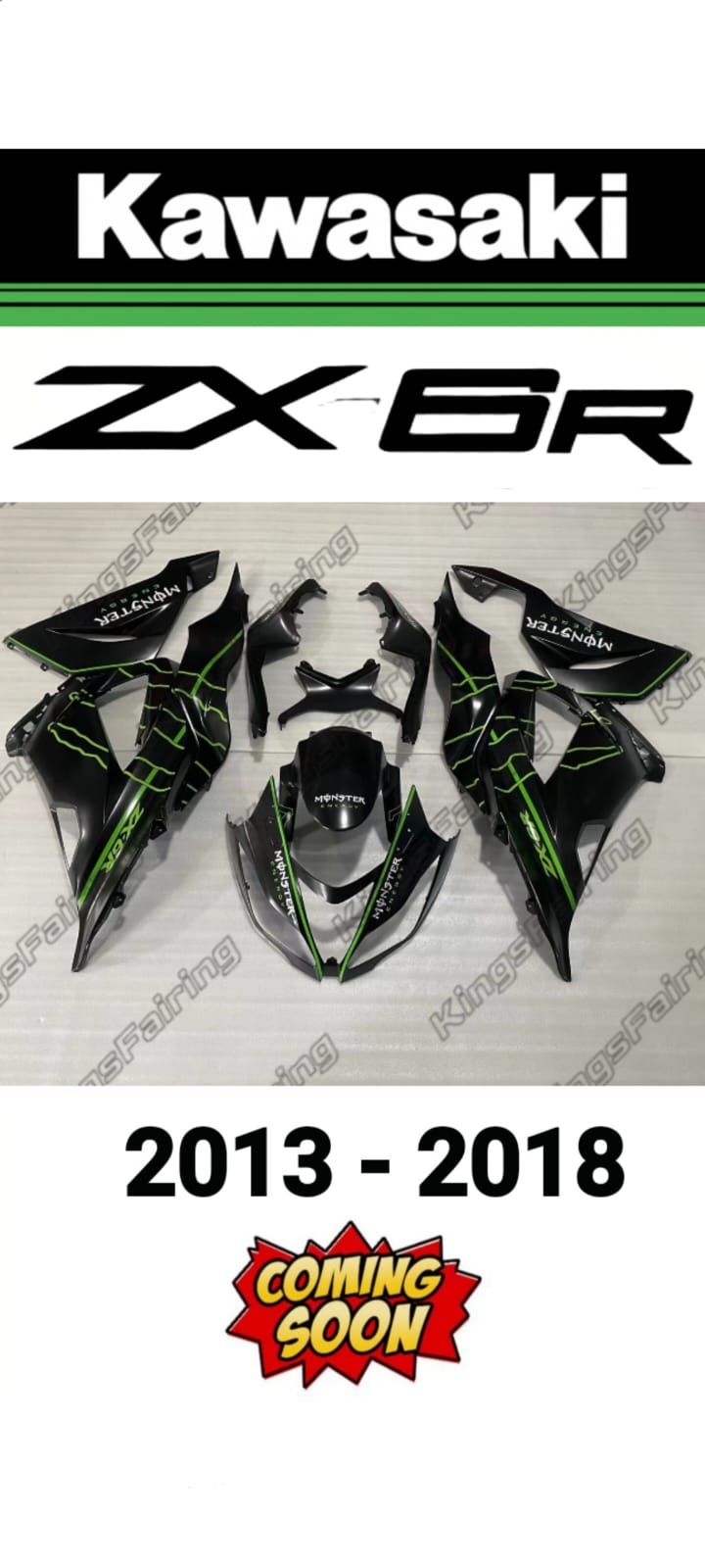 פלסטיקה ZX6R