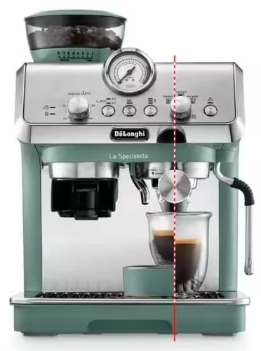 ‏מכונת אספרסו Delonghi La Specialista Arte EC9155.GR דלונגי בצבע ירוק