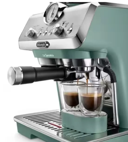 ‏מכונת אספרסו Delonghi La Specialista Arte EC9155.GR דלונגי בצבע ירוק