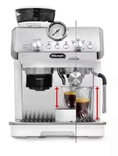 ‏מכונת אספרסו Delonghi La Specialista Arte EC9155.W דלונגי בצבע לבן