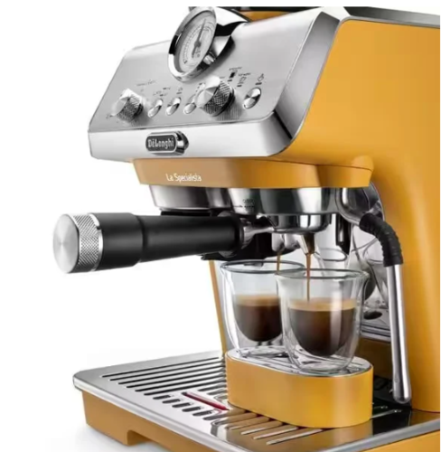 ‏מכונת אספרסו Delonghi La Specialista Arte EC9155.YE דלונגי בצבע צהוב