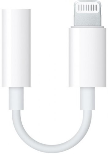 מתאם Apple Lightning to 3.5 mm Headphone Jack
