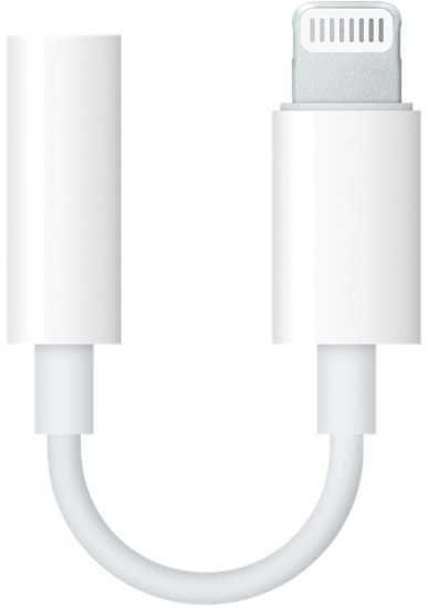 מתאם Apple Lightning to 3.5 mm Headphone Jack