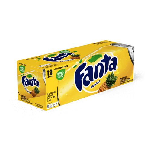 Fanta Pineapple 12 Pack - מארז 12 פאנטה אננס