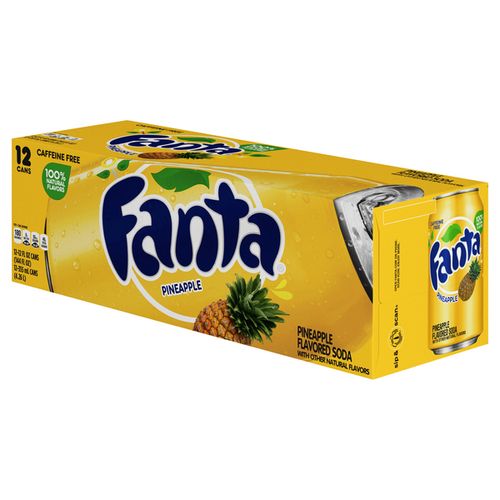 Fanta Pineapple 12 Pack - מארז 12 פאנטה אננס