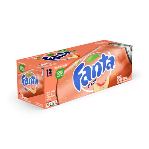 Fanta Peach 12 Pack - מארז 12 אפרסק