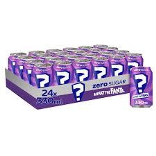 Fanta Guess the Flavour Purple 24 Pack - מארז 24 פאנטה 'נחש את הטעם' סגול