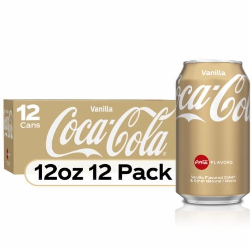 Coca Cola Vanilla 12 Pack - מארז 12 קוקה-קולה וניל