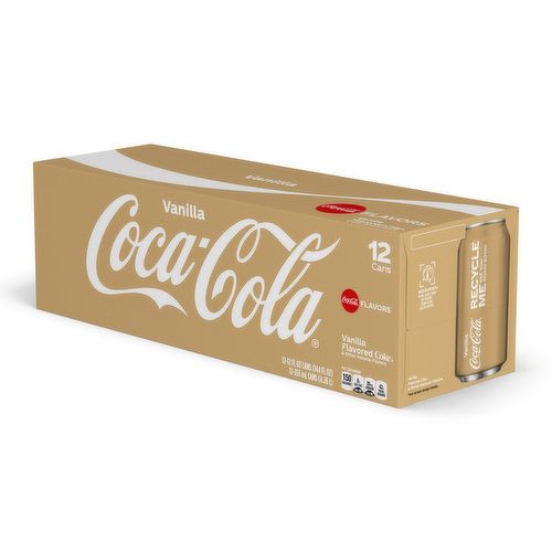 Coca Cola Vanilla 12 Pack - מארז 12 קוקה-קולה וניל