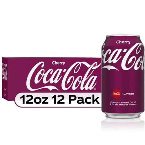 Coca Cola Cherry 12 Pack - מארז 12 קוקה-קולה דובדבן