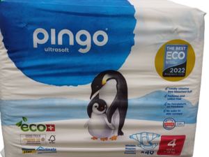 חיתול אקולוגי פינגו מידה 4 Pingo