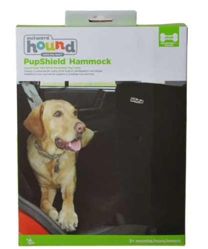 ערסל מגן לכלבים למושב האחורי ברכב PupShield 