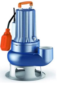 משאבת ביוב טבולה חד פאזית 3" דגם VXCM 20/65 מבית PEDROLLO