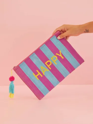 קלמר/נרתיק HAPPY מפלסטיק ממוחזר
