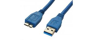 כבל חיבור USB3.0 זכר לחיבור Micro USB3.0 אורך 1.8 מטר