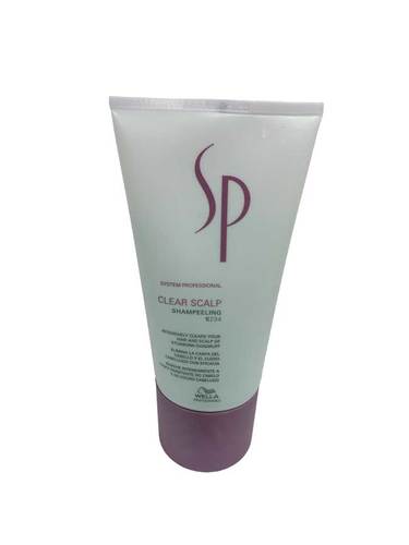 שמפו (שמפילינג) WELLA SP CLEAR SCALP לטיפול אינטנסיבי בקשקשים