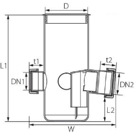 מחסום 245/40/50 פתוח ™SmartLock