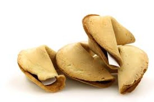עוגיות מזל   (עטופות) קרטון 100 יחידות
