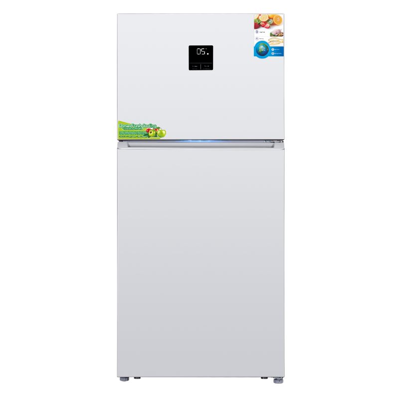 מקרר 2 דלתות מקפיא עליון 580 ליטר AMB NF615W- AMBASSADOR לבן