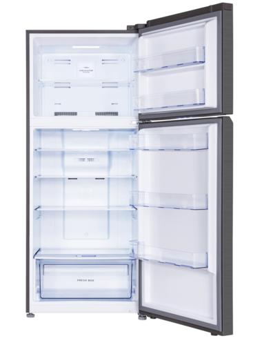 מקרר 2 דלתות מקפיא עליון 496 ליטר LUX NF545 BLK- LUXOR שחור