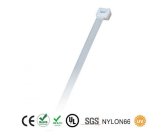חבק (אזיקון) 66 Nylon לבן 300X7.5